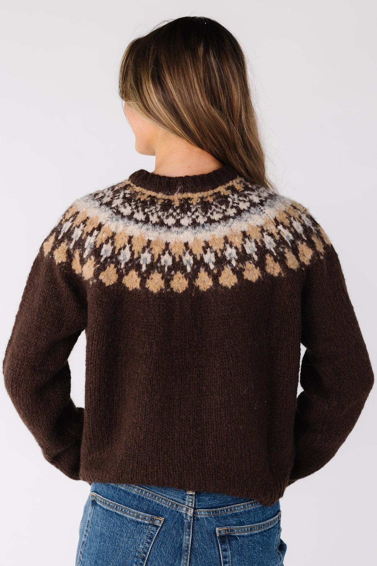 Vintage Fair Isle Cardigan