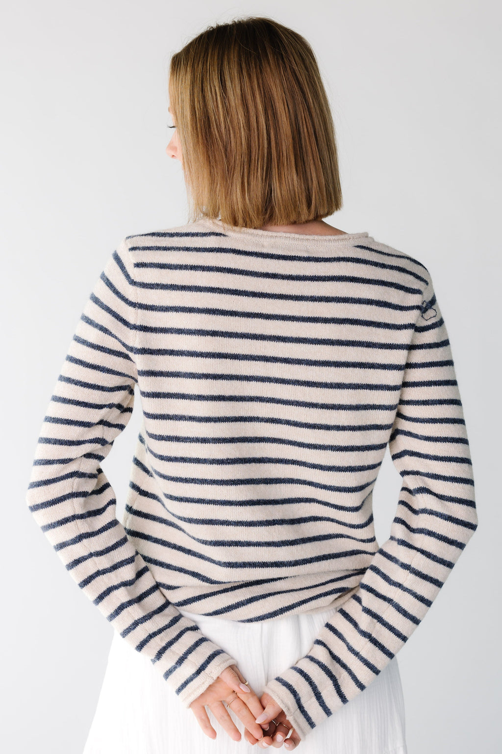 Josie Striped Pullover Sweater