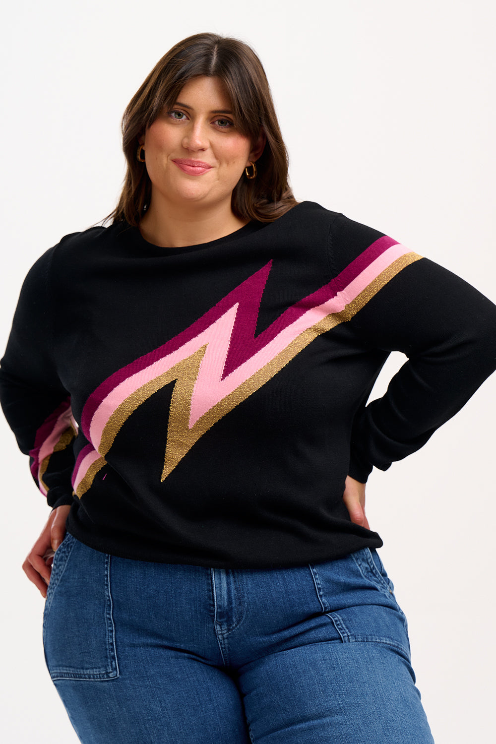 Astrid Jumper - Zap! Berry Lightning