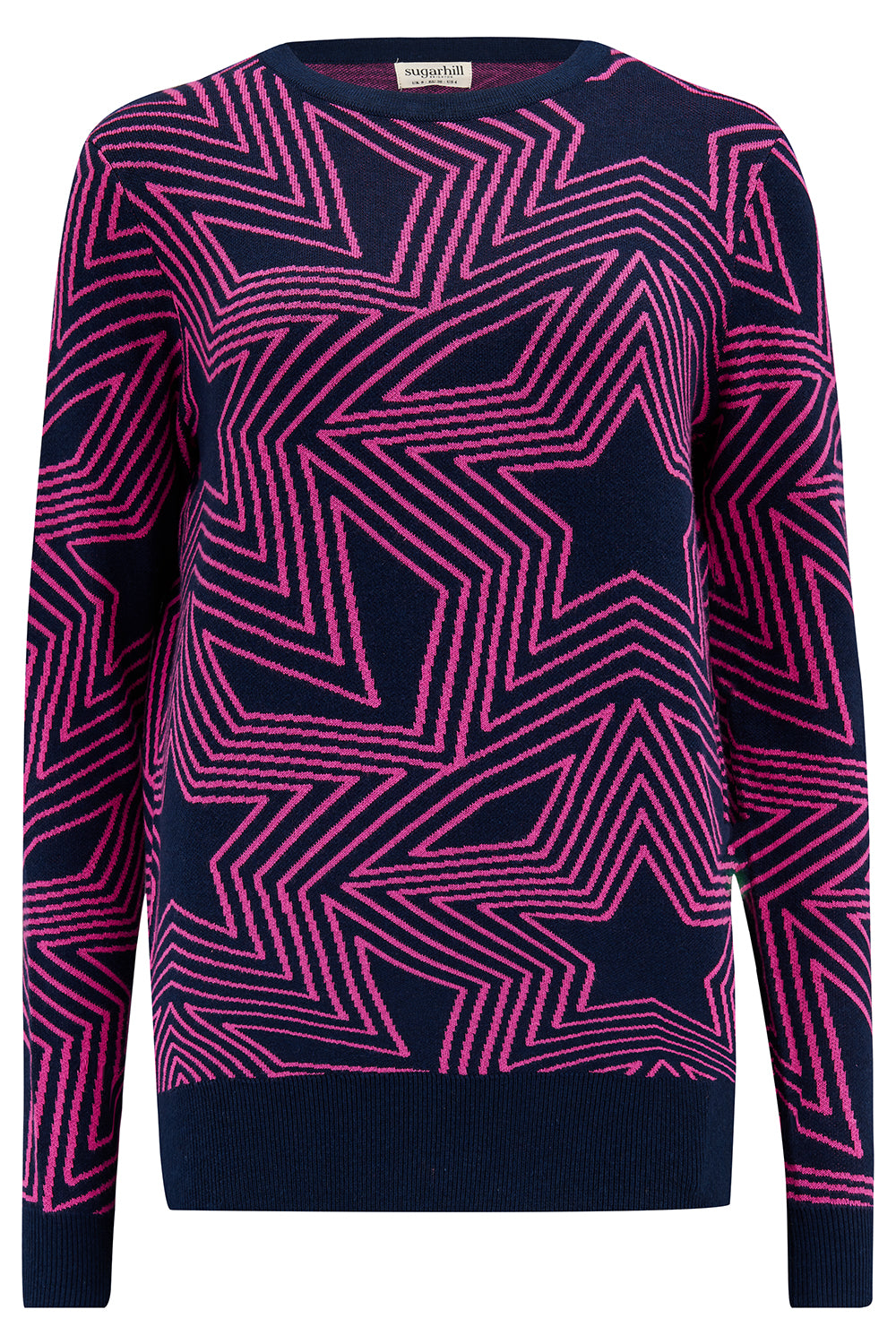 Rosie Jumper - Navy, Star Explosion